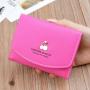 OEM153 Leather Wallet Women Small Luxury Brand Famous Mini Women Wallets Ptgirl Lovely Purse Female Small Wallet for Women Bag