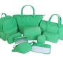 Reduced or Free Shipping to US Address of Keymay American Warehouse for Colors of Promotional Canvas Tote, PVC & Nylon bags