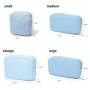 Portable Personalized  Printing Water Resist Toiletry Bags Nylon Waterproof Makeup Organizer Zipper Pouch Women Cosmetic bag
