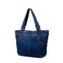 2024 Custom Fashion Women Jean Tote Shoulder Bag With Denim Pants Design
