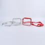 New Trends Women Zipper Closed Concert purse Transparent Cosmetic Bag Designer Clear Stadium Bag PVC Crossbody Bag
