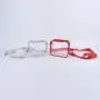 New Trends Women Zipper Closed Concert purse Transparent Cosmetic Bag Designer Clear Stadium Bag PVC Crossbody Bag
