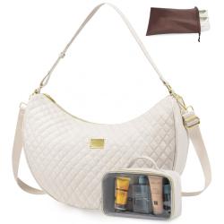 LOVEVOOK 3pcs/set Waterproof Travel Duffle Bags for Women with Shoe Bag Carry on Weekender Overnight Bag with Toiletry Pouch