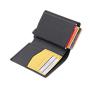 leather aluminum card holder rfid credit card holder atm card holder