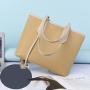 2024 Simple and High Capacity Tote Bag PU laptop Work One Shoulder Computer Bag Wholesale Portable Laptop Bag High Popularity