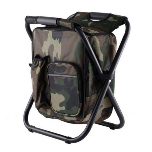 KBW626 High Quality Outdoor Camping Folding Stool Portable Insulated Bag Stool Barbecue Beach Lightweight Stool Case Bag