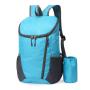 Double shoulder bag, large capacity folding bag, lightweight waterproof outdoor bag, travel and sports backpack, customizable