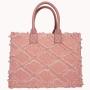 Canvas Bag Women'S Summer High Fashion Shoulder Underarm College Students Tote Denim Bag