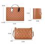 2024 Wholesale Quilted 3 Pieces Tote Bag Handbag Set For Women Luxury With Fashion Scarf