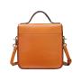 2024 Custom Vegetable Tanned Leather Messenger Satchel Bag For Women Handbag