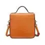 2024 Custom Vegetable Tanned Leather Messenger Satchel Bag For Women Handbag