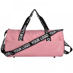 Custom Logo Duffle Bags For Women Overnight Weekender Luggage Sport Gym Duffel Traveling Bag
