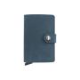 Wholesale Metal Front Pocket Wallet Genuine Leather Pop Up Metal Credit Card Holder Wallet