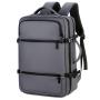 wholesales anti theft custom black nylon laptop backpacks custom logo unisex school bags for usb charging