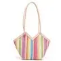 2024 Fashion Lady's Straw Bag Single Handle Cross Border Wholesale Vegetable Basket Handbag Irregular Shoulder Underarm Bag