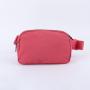 Stock New Wholesale 38 Colors Nylon Zipper Women Waist Bags Custom Logo Small Children Pink Fashion Waterproof Fanny Pack