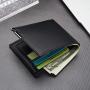 Hot Sell Slim Wallet For Men Fashion Men Card Holder Wallets Pure Color Customs Wallet