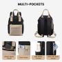 LOVEVOOK Stylish custom logo cute bags fashion small backpack Waterproof school bag purse with USB port mini backpack for girls