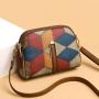 2024 New Colored Versatile Fashion Double Zipper Single Shoulder Crossbody Change Phone Bag