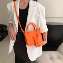 Bags for women fashion felt lightweight women's handbags 2024 new single shoulder crossbody bags two sets ladies hand bags