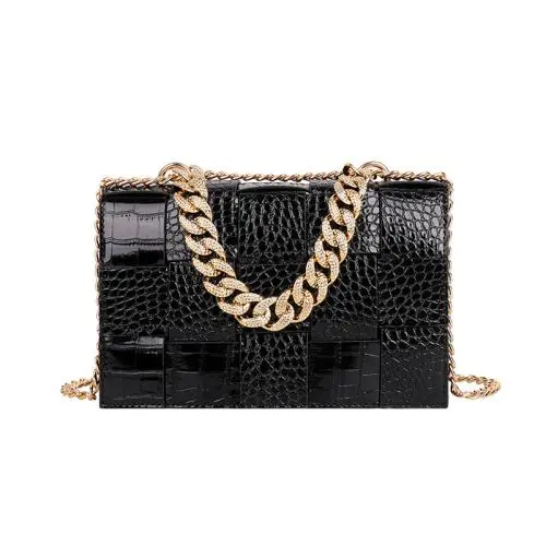 handbag thick chain quilted shoulder purses women's shoulder bags handbags for women luxury wholesale