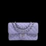 Hot Selling Ladies Pu Leather Cross Body Bag Classic Quilted Metal Chain Shoulder Bag