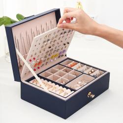 SN044 New Fashion Simple Ring Storage Bag Gift for Mother's Day Wholesale Gift Boxes For Jewelry Portable Travel Earring Box