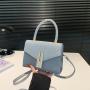 Popular Design Women's Handbag Fashion Pu Leather Small Ladies Hand Bags Female Solid Color Crossbody Shoulder Bags
