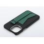 2023 Luxury Pebbled Leather Mobile Back Cover Phone Case With Credit Card Holder Finger Strap For Iphone 14 15 Plus Pro Max