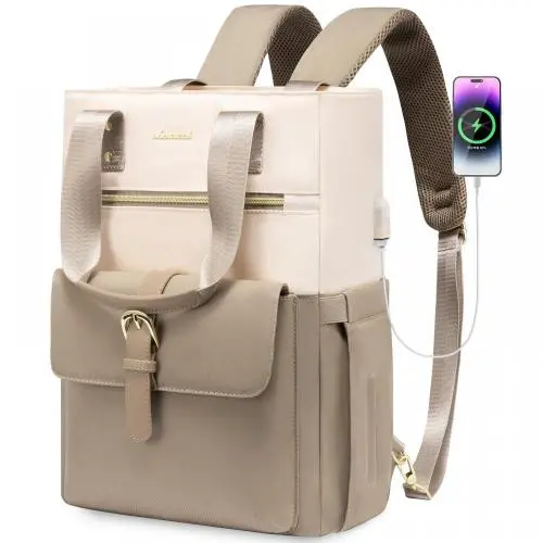 LOVEVOOK Carry on Cute Multifunction Daily Daypack Travel College Girls Teacher Nurse Work Laptop Backpack Bags Women with usb