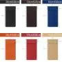 Synthetic Leather Custom A5 A6 Size Clipboard Writing Pad Restaurant Menu Folder Checkbook Cover Holder