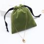 Luxury Small Velvet Packaging Bag For Gift Perfume Cosmetic Luxury Soft Velvet Jewelry Pouch