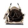 Realer Drop shipping OEM fashion shoulder crossbody bags classic melon seed pattern genuine leather women purses and handbags