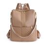2024 New Korean Trend Oxford Cloth Women's Backpack Nylon Checkered Stitching Fashion Shoulder Bag Backpack
