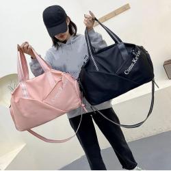 HR208 Fashion Fitness Sport Bag New Oxford Travel Bag Dry and Wet Separation Independent Shoe Warehouse Single Shoulder Yoga Bag