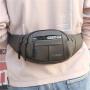 Wholesale light multi purpose business money collection mobile phone chest bag men waist bag