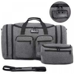 Wholesale outdoor large duffle gym fitness bags for women man weekender gym travelling bags trolley luggage custom travel bags