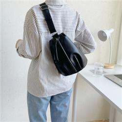 Fashion New Boy Women'S Bag Creative Pu Shaped Sidebag Personality Leisure Single Shoulder Bag Trending Side Bags For Women