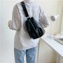 Fashion New Boy Women'S Bag Creative Pu Shaped Sidebag Personality Leisure Single Shoulder Bag Trending Side Bags For Women