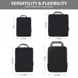Premium Factory Foldable Luggage Suitcase Organizer Bags Set 4/5 pcs Packing Cubes for Travel Accessories
