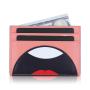Custom Cute Cartoon Slim Wallet For Women Leather Card Case Credit Card Holder Cash Change Bank Cards Pack
