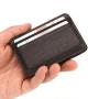 CUIKCA New Fashion Magic Wallet Money Clip ID & Credit Card Holder Pu Leather Elastic Wallet For Men Business Credit Card case