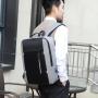 New minimalist USB charging male multifunctional student large capacity backpack