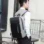New minimalist USB charging male multifunctional student large capacity backpack