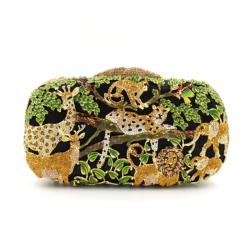 2024 Custom Animal Crystal Evening Party Shoulder Bag For Women Luxury Clutch