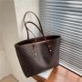 2024 new high-quality simple fashion handbag ladies latest design solid color ordinary shoulder handbag