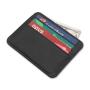 Wholesale mini card holder leather card bag front pocket wallet rfid pu credit card holder