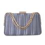 New Ladies Evening Bag Diamond Handbags Women Banquet Dinner Clutch Bag Chain Small Square Bag