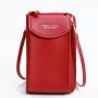 Wholesale New Large Capacity Multi-Functional Simple Shoulder Bag Women Solid Color Fashionable Single Strap phone bag for women