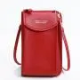 Wholesale New Large Capacity Multi-Functional Simple Shoulder Bag Women Solid Color Fashionable Single Strap phone bag for women